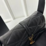 LE 5 À 7 HANDBAG 24 IN BLACK LAMBSKIN - Image 13