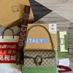 DIONYSUS 25 SMALL BAG IN GG SUPREME CANVAS - Image 10