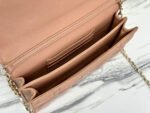 LADY CHAIN BAG 21 IN ALMOND BEIGE LAMBSKIN - Image 8