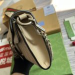 DIONYSUS GG 25 SMALL RECTANGULAR BAG IN BEIGE CANVAS - Image 7