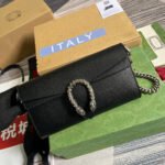 DIONYSUS SMALL 25 BAG IN BLACK CALFSKIN - Image 5