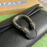 DIONYSUS SMALL 25 BAG IN BLACK CALFSKIN - Image 15