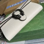 DIONYSUS SMALL 25 BAG IN WHITE CALFSKIN - Image 4