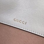 GG HORSEBIT 1955 MINI BAG 25 IN WHITE CALFSKIN - Image 8