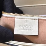 GG HORSEBIT 1955 MINI BAG 25 IN WHITE CALFSKIN - Image 15
