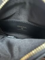 MINI HOBO BAG 16 IN BLACK LAMBSKIN - Image 16
