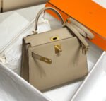 KELLY 28CM IN TRENCH EPSOM CALFSKIN GOLD HARDWARE - Image 2