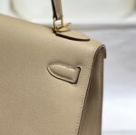 KELLY 28CM IN TRENCH EPSOM CALFSKIN GOLD HARDWARE - Image 5