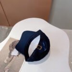 BASEBALL CAP IN BLACK CANVAS - Image 5