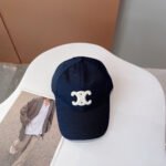 BASEBALL CAP IN BLACK CANVAS - Image 8