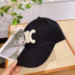 BASEBALL CAP MODEL 652274 IN BLACK FABRIC - Image 3