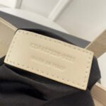 LE 5 À 7 HANDBAG 24 IN SNAKE PATTERN WHITE CALFSKIN - Image 9