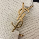LE 5 À 7 HANDBAG 24 IN SNAKE PATTERN WHITE CALFSKIN - Image 5