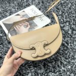 BESACE TRIPHOME 23 BEIGE CREAM CALFSKIN - Image 11