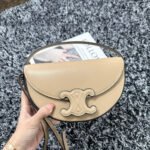 BESACE TRIPHOME 23 BEIGE CREAM CALFSKIN - Image 13