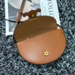 BESACE TRIPHOME 23 CINNAMON BROWN CALFSKIN - Image 16