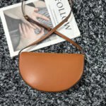 BESACE TRIPHOME 23 CINNAMON BROWN CALFSKIN - Image 15