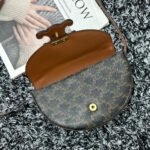 BESACE TRIPHOME 23 BLACK PATTERN CALFSKIN - Image 7