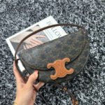 BESACE TRIPHOME 23 BLACK PATTERN CALFSKIN - Image 12