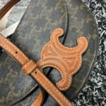 BESACE TRIPHOME 23 BLACK PATTERN CALFSKIN - Image 17