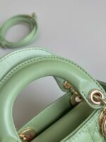 MICRO LADY 12 BAG IN LIGHT GREEN LAMBSKIN - Image 14