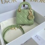 MICRO LADY 12 BAG IN LIGHT GREEN LAMBSKIN - Image 10