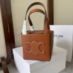 CUIRTRIOMPHE 15 BROWN IN STOCK JAPAN HANDBAG CALFSKIN - Image 9