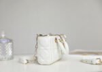 LADY D-JOY MICRO 16 IN WHITE LAMBSKIN - Image 4