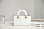 LADY D-JOY MICRO 16 IN WHITE LAMBSKIN - Image 12