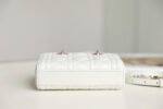 LADY D-JOY MICRO 16 IN WHITE LAMBSKIN - Image 9