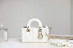 LADY D-JOY MICRO 16 IN WHITE LAMBSKIN - Image 2