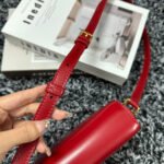 TRIOMPHE TEEN 18 CHERRY RED COWHIDE LEATHER - Image 9
