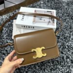 TRIOMPHE TEEN 18 CARAMEL BROWN COWHIDE LEATHER - Image 11