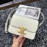 TRIOMPHE TEEN 18 WHITE COWHIDE LEATHER - Image 3