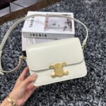 TRIOMPHE TEEN 18 WHITE COWHIDE LEATHER - Image 2