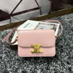 TRIOMPHE TEEN 18 PINK PASTEL COWHIDE LEATHER - Image 10