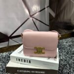 TRIOMPHE TEEN 18 PINK PASTEL COWHIDE LEATHER - Image 2