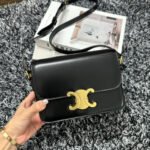 TRIOMPHE TEEN 18 BLACK COWHIDE LEATHER - Image 11