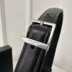 LE 5 À 7 BAG 24 BLACK CALFSKIN WITH SILVER LOGO - Image 18