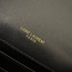 KATE TASSEL 20 BLACK CALFSKIN WITH GOLD LOGO - Image 15