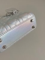 MICRO LADY 12 BAG IN SILVER LAMBSKIN - Image 18