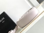 SMOOTH CALFSKIN 16 OVAL WHITE BAG - Image 4