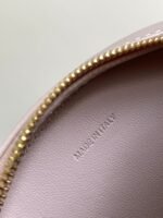 SMOOTH CALFSKIN 16 OVAL WHITE BAG - Image 9