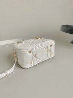 MINI LADY 19 IN WHITE LAMBSKIN - Image 4