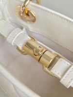 MINI LADY 19 IN WHITE LAMBSKIN - Image 7