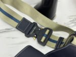 SADDLE 28 BAG IN BLACK LAMBSKIN - Image 4