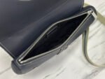 SADDLE 28 BAG IN BLACK LAMBSKIN - Image 6