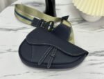 SADDLE 28 BAG IN BLACK LAMBSKIN - Image 12