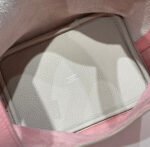 HERMES 25S PICOTIN LOCK 18 IN PINK AND LIGHT GRAY CALFSKIN SILVER HARDWARE - Image 15