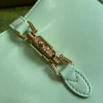 GG JACKIE MINI 19 SHOULDER BAG IN LIGHT GREEN CALFSKIN - Image 5